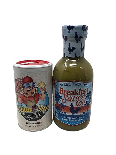 StaleKracker & Bear and Burton's Bundle - 2 unidades, Original & Breakfast Sauce Too (20 onzas)