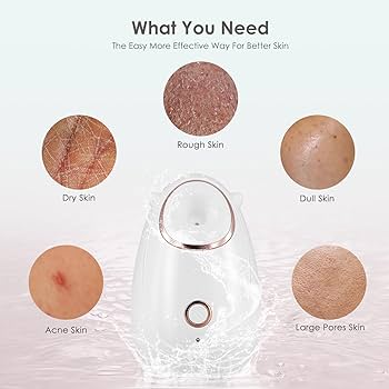 Facial Steamer, Professional Nano Ionic Face Steamer for Deep Cleaning and Skin Care, Face Spa Moisturzing, Unclogs Pores for Home SPA Cleansing Pores, Home Facial Sauna Spa : Amazon.co.uk: Beauty