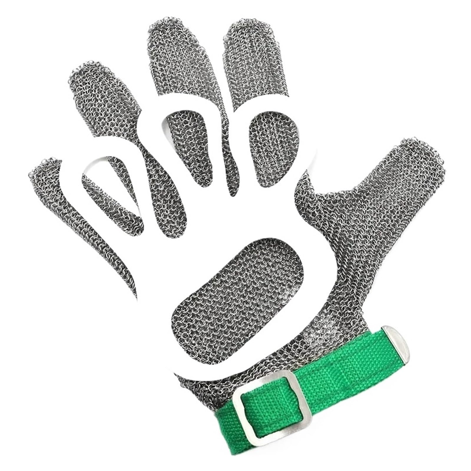 Guantes De Corte. 1 Uds. Guantes De Malla con Anillo De Acero Inoxidable, Guantes De Cocina Resistentes A Cortes Y Cuchillos, Guantes De Cocina con Protección For Manos Comodidad Adecuada(L)