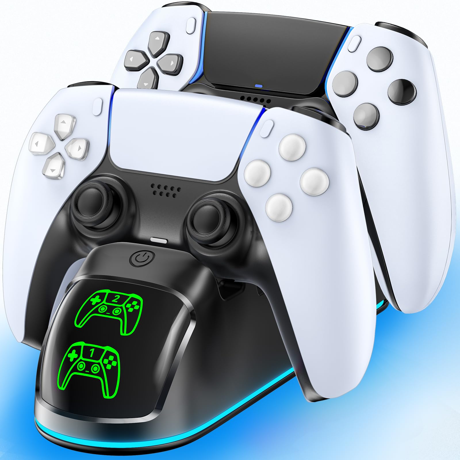 Amazon.co.jp: PS5 コントローラー 充電スタンド 2台同時急速充電 置く 