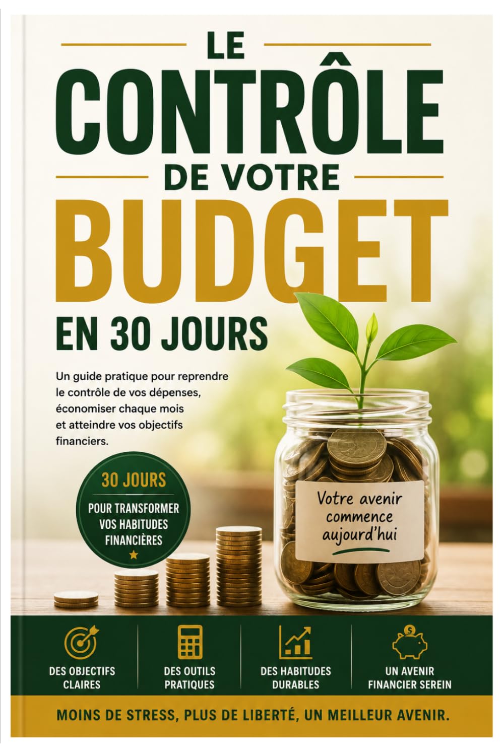 Reprenez le Contrôle de Votre Budget: Le programme de 30 jours pour économiser davantage, réduire le stress financier et atteindre vos objectifs