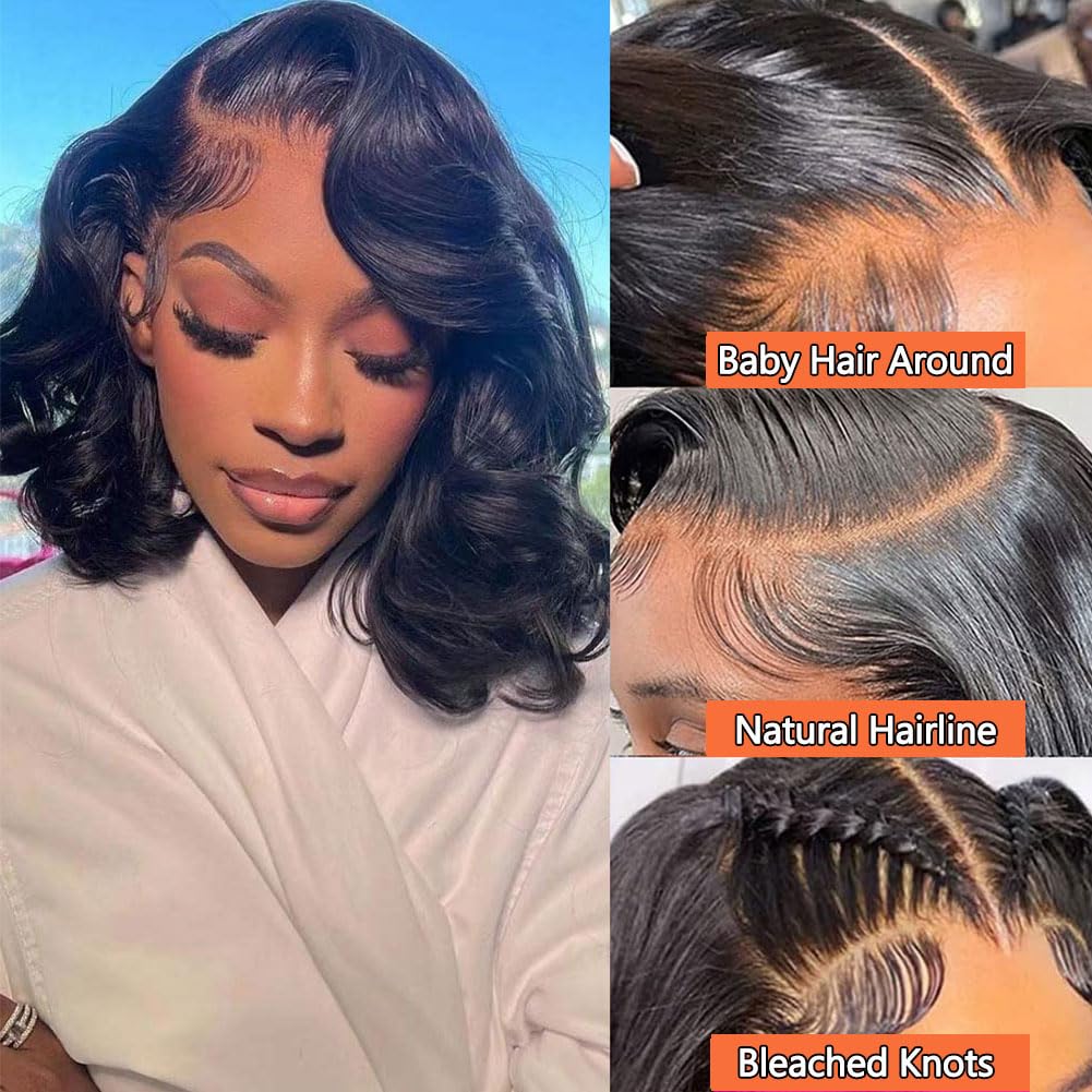 A Brazilian 14 inch wig 100% human hair 14 inch Curly Wig Short Big Curly Human Hair Wigs -Asteriahair main image 4