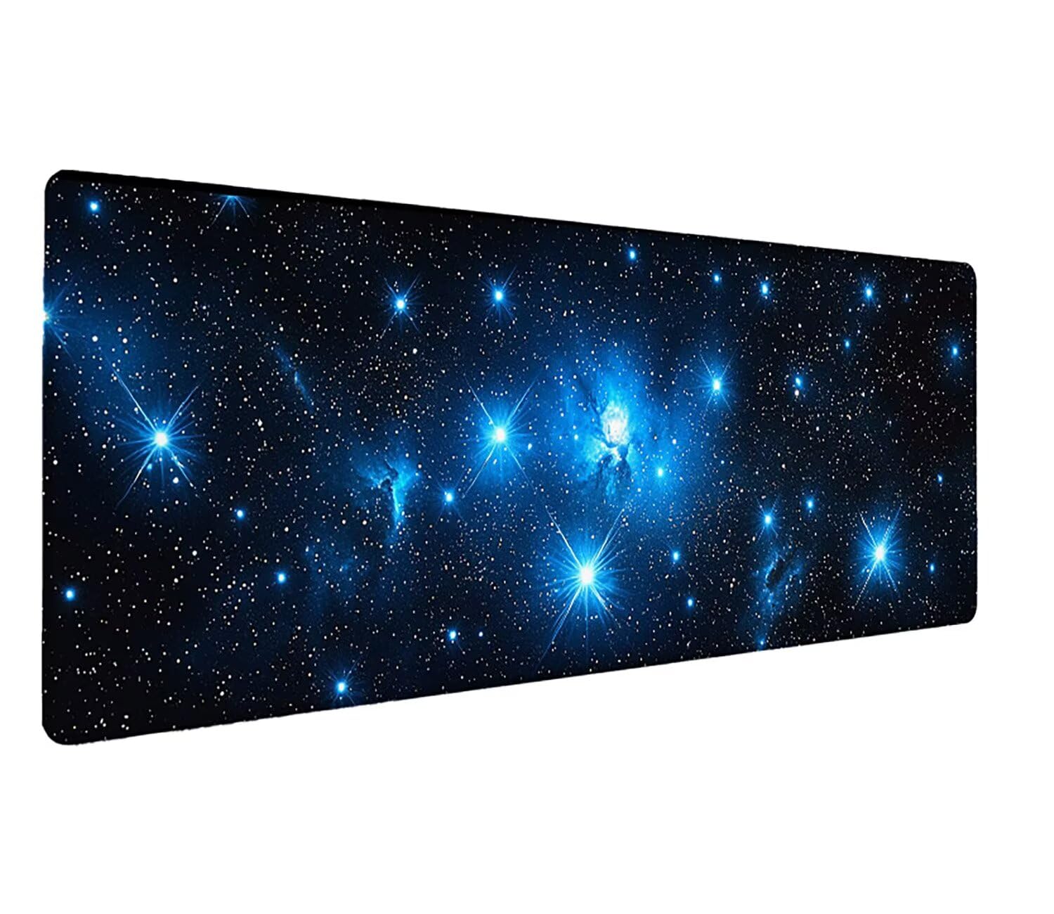 Podkładka pod mysz do gier XXL gwiaździste niebo krajobraz, podkładka pod mysz XXL - 1200 x 600 x 3 mm - podkładka pod mysz matowa, bardzo duża podkładka pod biurko dla graczy, antypoślizgowa podstawa