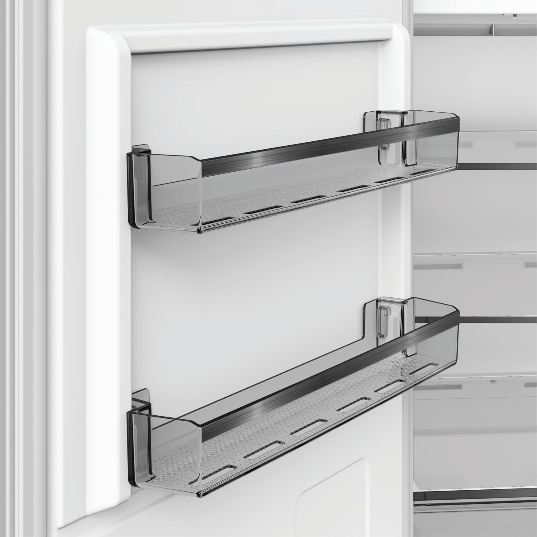 Bauknecht GKN 18660DW NoFrost Gefrierschrank, 286 l Nutzinhalt, 186,5 cm Höhe, Supergefrierfunktion, Touch Display, LED-Innenbeleuchtung, leise 34 dB, Weiß