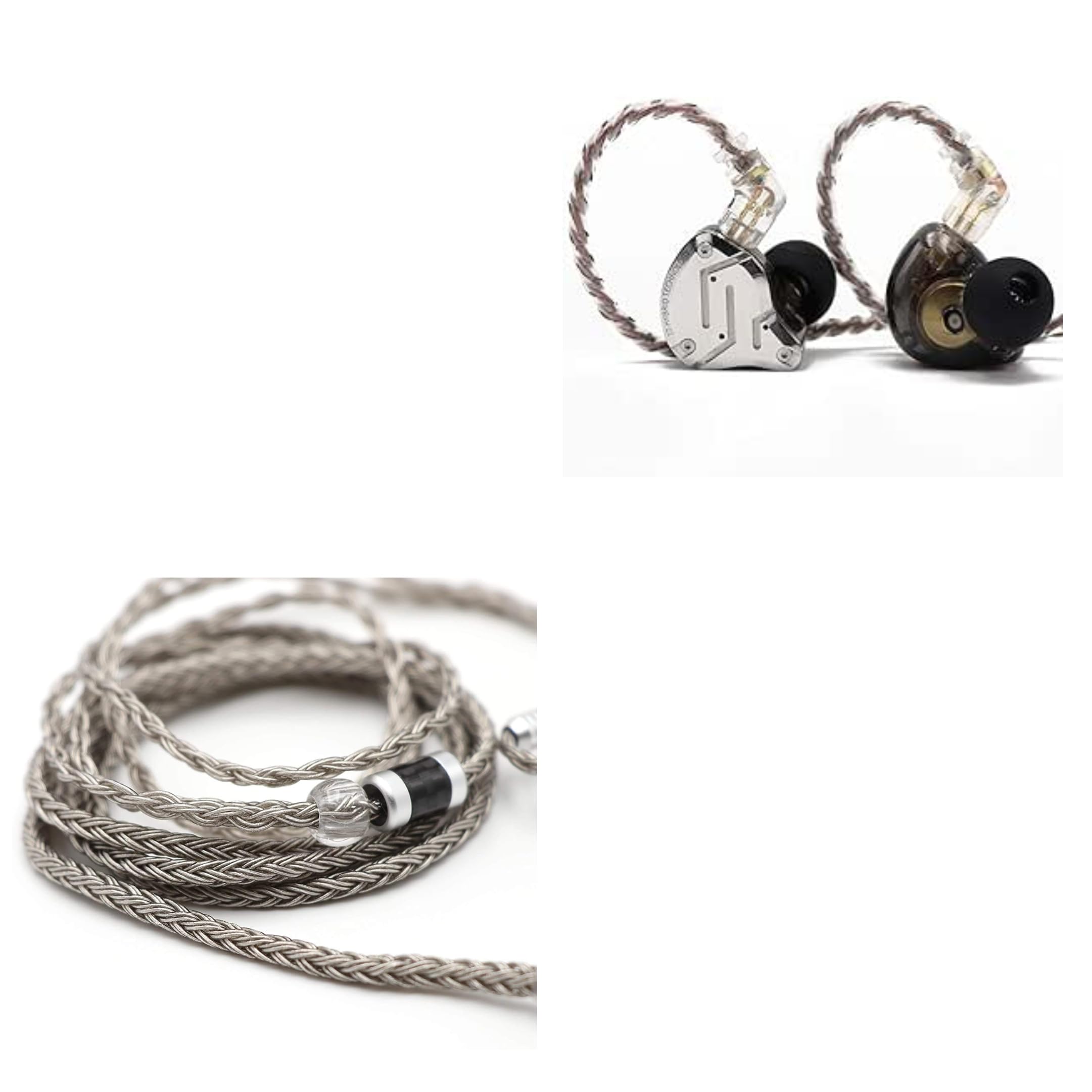 LINSOUL KZ ZS10 Pro In-Ear-Monitor und Tripowin Zonie IEM Kabel