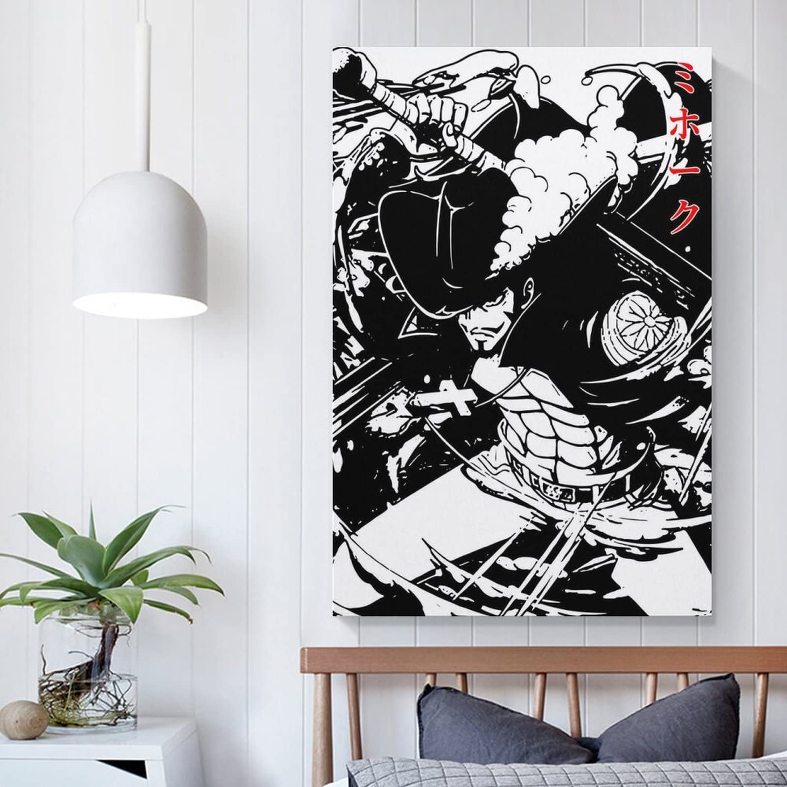 Amazon.co.jp: ワンピース ミホーク キャラクター HD ポスター 3