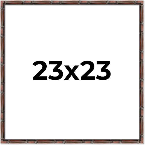 Miniatura 10 de Poster Palooza Marco de fotos completo de madera de nogal de bambú de 9.5 x 13 pulgadas con plexiglás acrílico UV, respaldo de tablero de espuma y