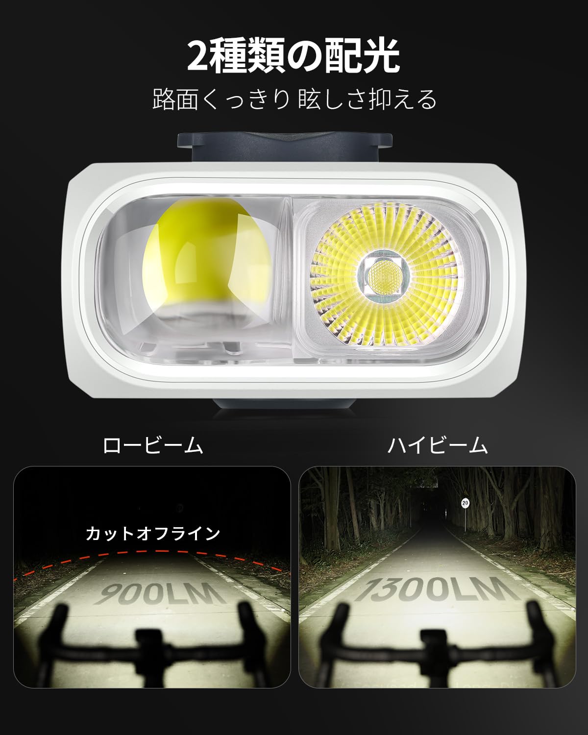 Amazon | Magicshine HORI 1300S 自転車 ライト ロードバイク向け 