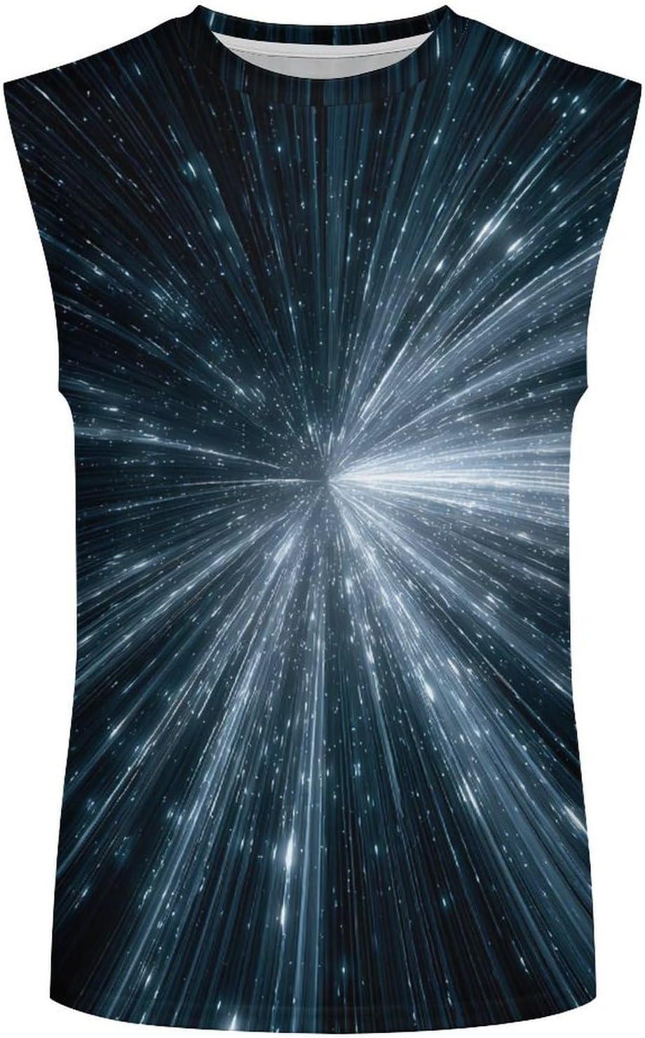 Linear Light Men's Sleeveless Shirt Small
