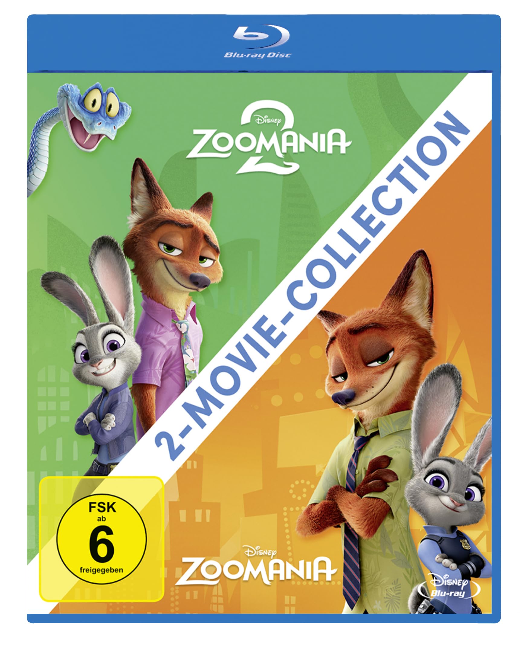 Zoomania 2-Movie-Collection [Blu-ray]