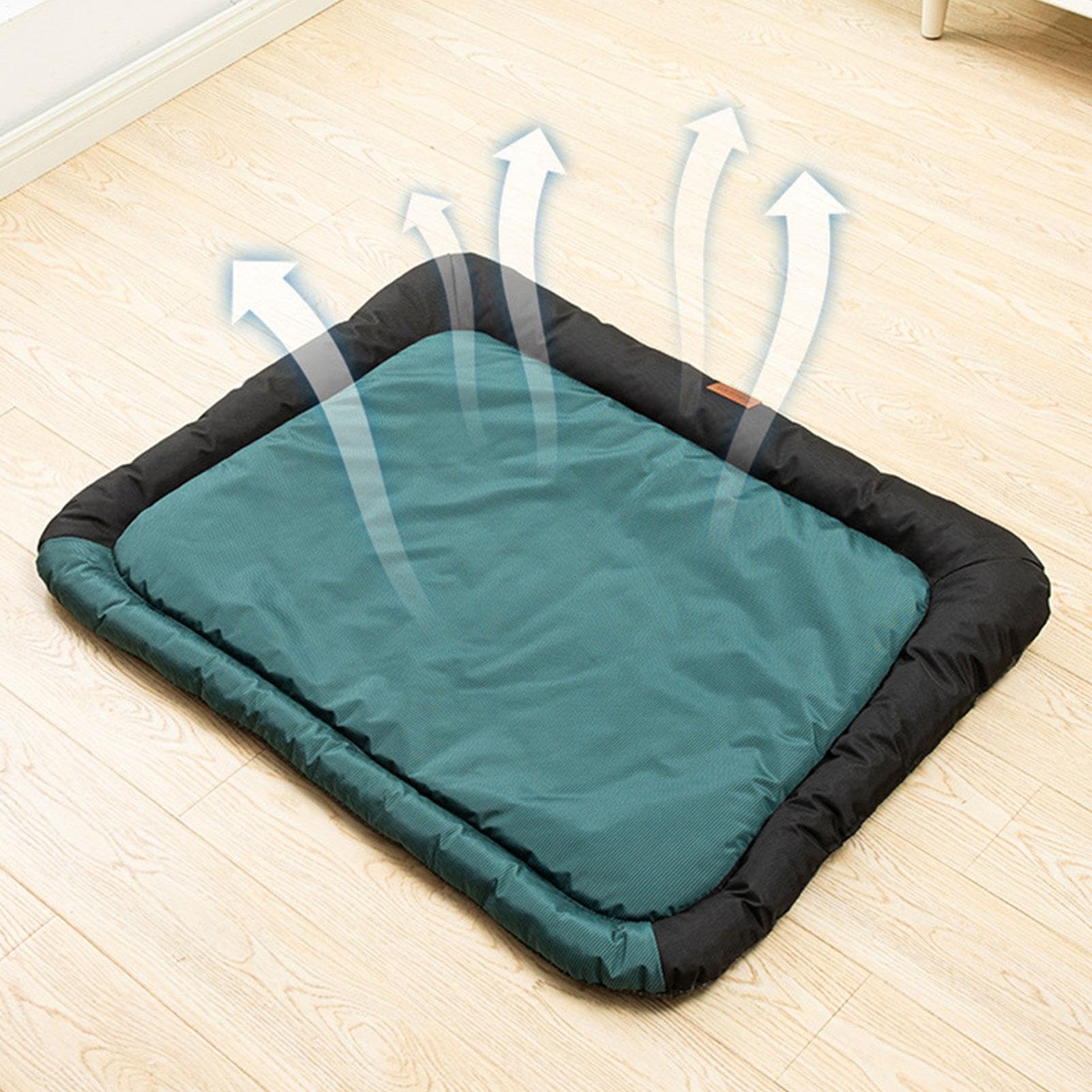 Tapis Pour Cage De Chien Coussin Chenil Chaud Doux Confortable Matelas | Coussin Canin Adapté Aux Chiens Et Chats De Taille Moyenne, Couchage Douillet En Cages Métalliques, Accesso