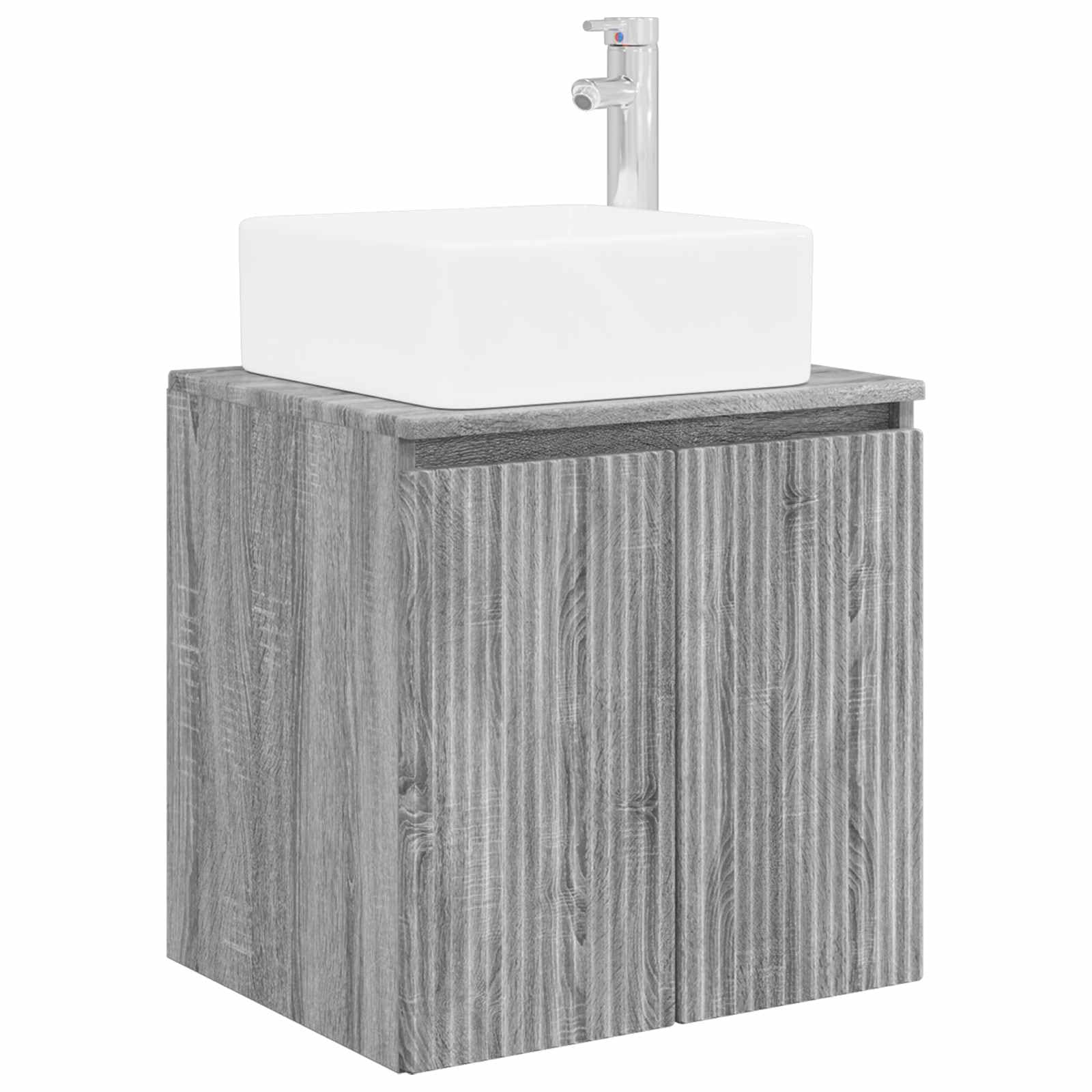 5-częściowy zestaw szafek łazienkowych Sonoma z lustrami LED, montaż ścienny, trwały, odporny na wilgoć, zajmuje mało miejsca, nowoczesny design, wszechstronne przechowywanie do łazienki i
