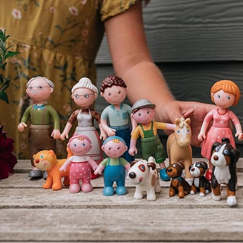 Miniatura 8 de Haba Little Friends Grandpa Kurt45 Bendy muñeca abuelo cifra