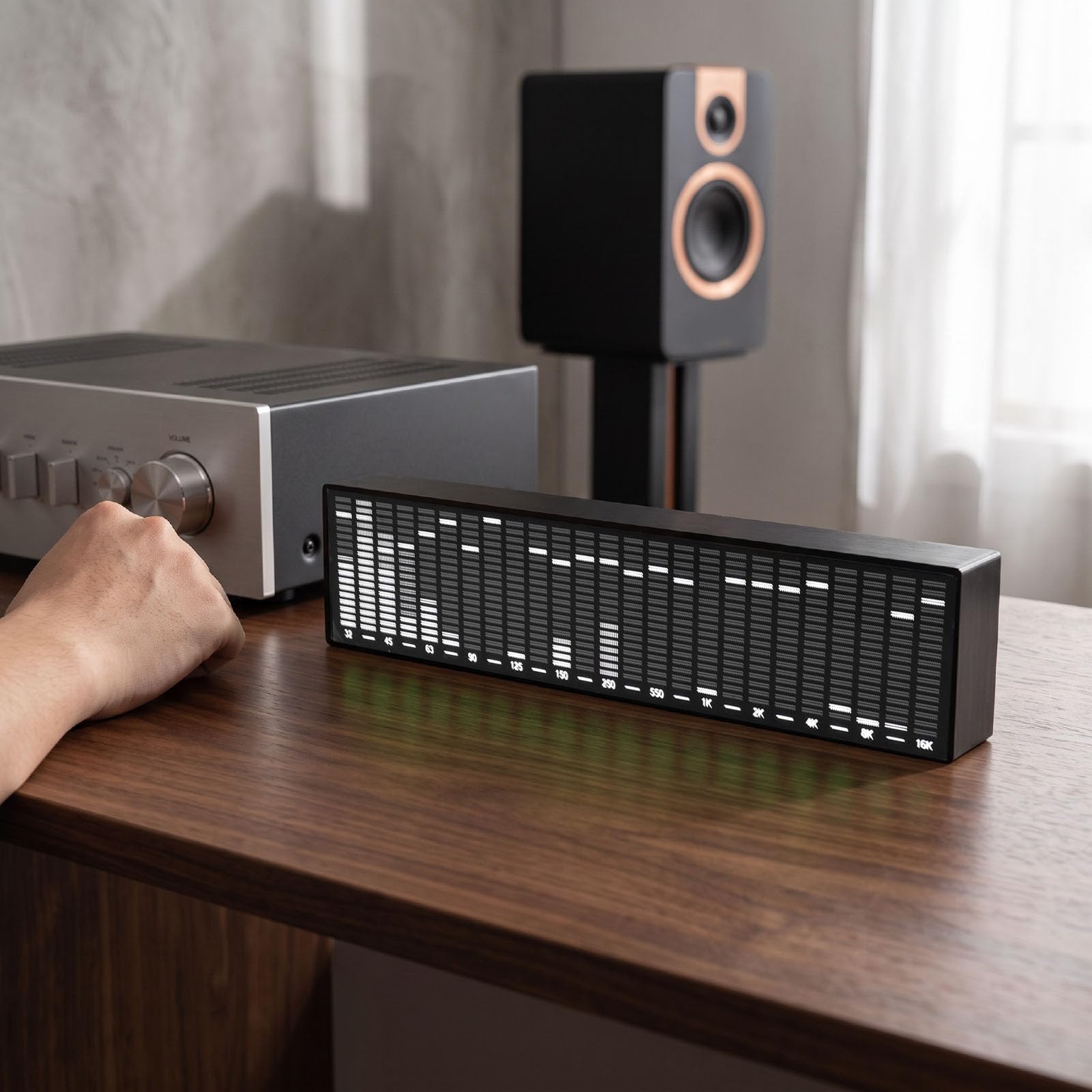 Luocute Affichage du Musical à LED avec Capteur Sonore