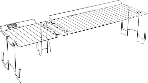 Miniatura 5 de Yukon Glory™ Rejilla de calentamiento para plancha, diseñada para parrillas Blackstone de 22 pulgadas, accesorio de clip de un solo paso, portátil y