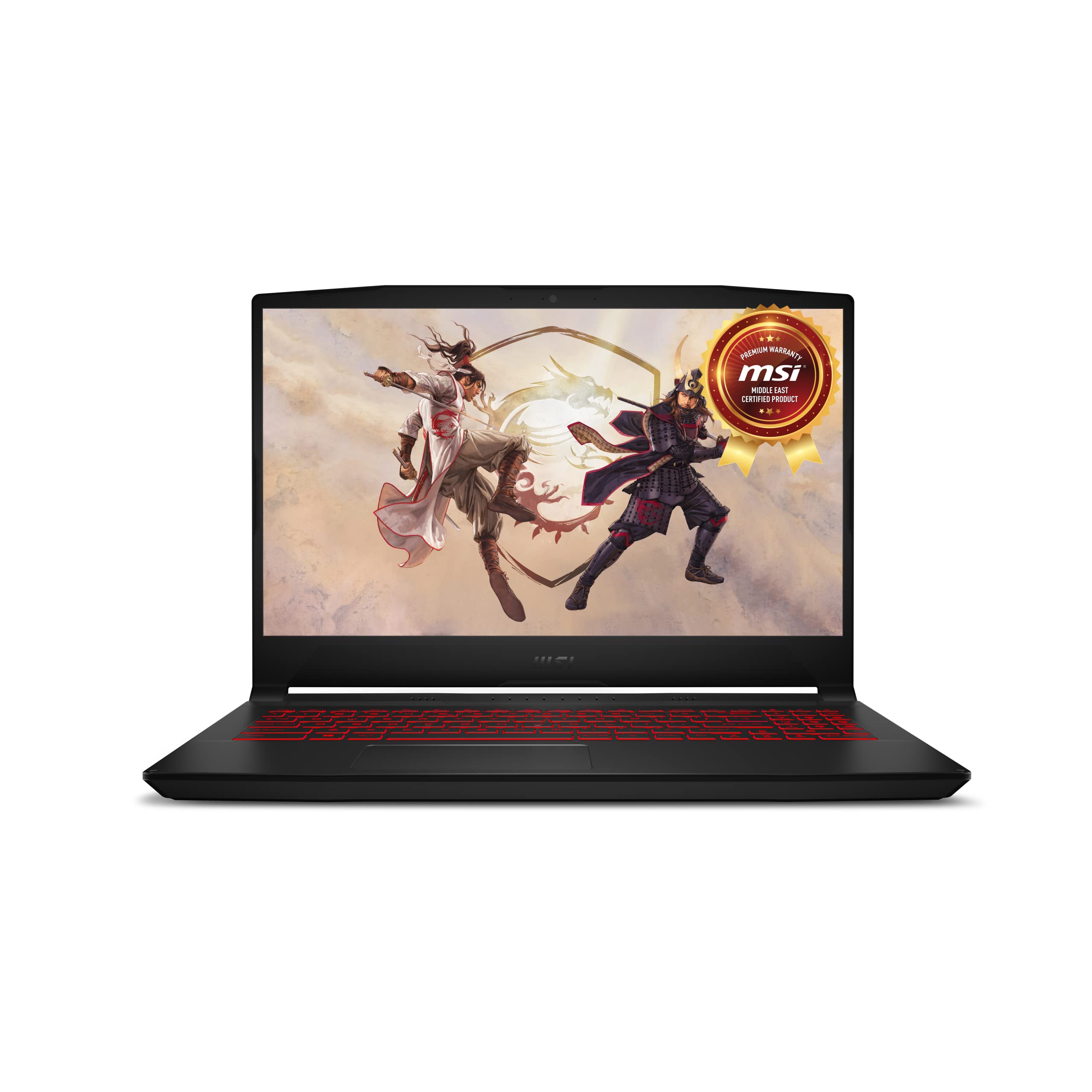 Msi Katana Gf76 11Ue-Black-I7-11800H, Ips-Level Fhd,Anti-Glare,Rtx 3060,Gddr6 6Gb,802.11 Ax+Bt5.1 2X2,3 Cell,Arabic(10In1),W11Ma,W/O-Bag, 9S7-17L112-299, Msi Katana Gf76 11Ue