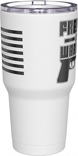 Vista 441 de We The People Holsters - Vaso térmico de 30 onzas, Únete o Muere, Negro