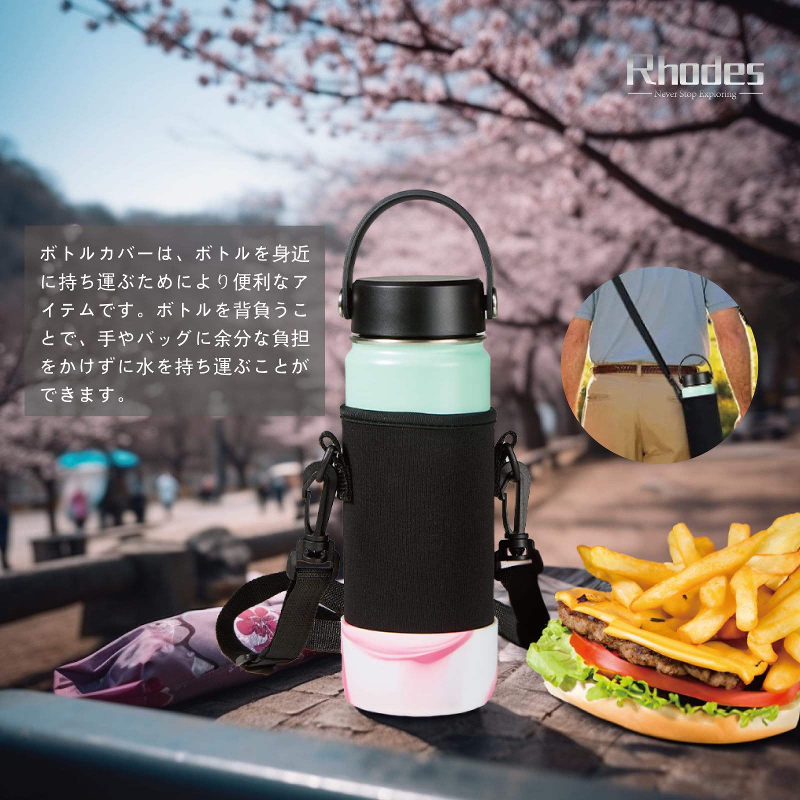 Oasis オアシスボトル水筒500ml タートルリーフ