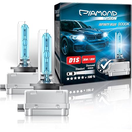 2x D1S / D1R 8000K HID Xenon Headlight Replacement for Philip or OSRAM