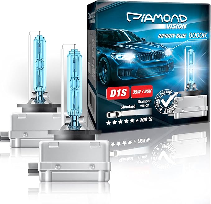 2X D1S-8000K 35W Xenon Lampe Brenner Scheinwerferlamp Bulb Für BMW
