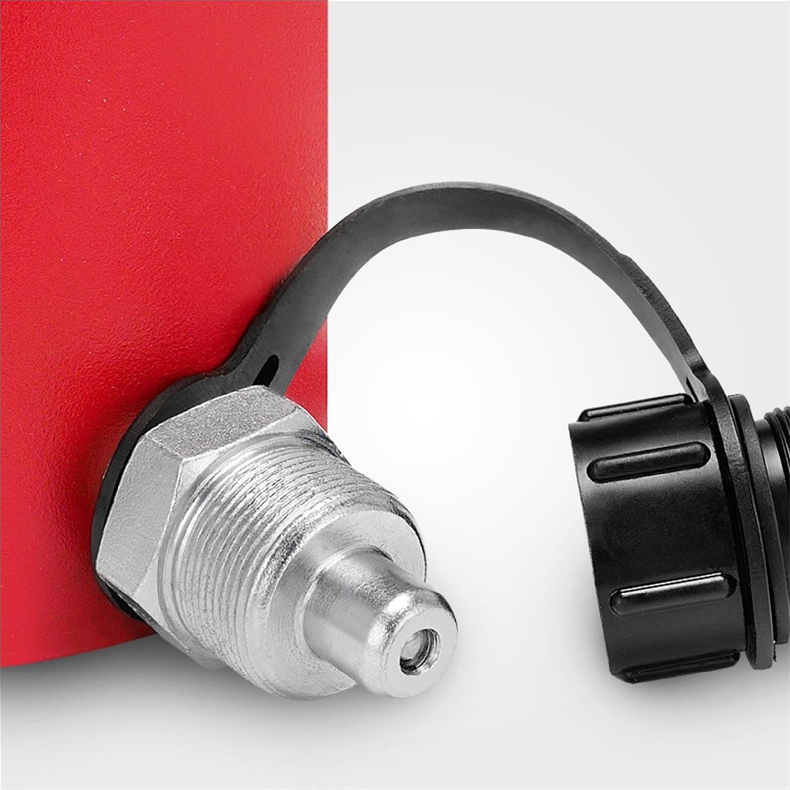 Cric per auto, Cilindro idraulico corto da 20 tonnellate RSC-2050 Corsa del martinetto idraulico 50 mm Deve essere utilizzato con pompe idrauliche(CP-180 with gauge)