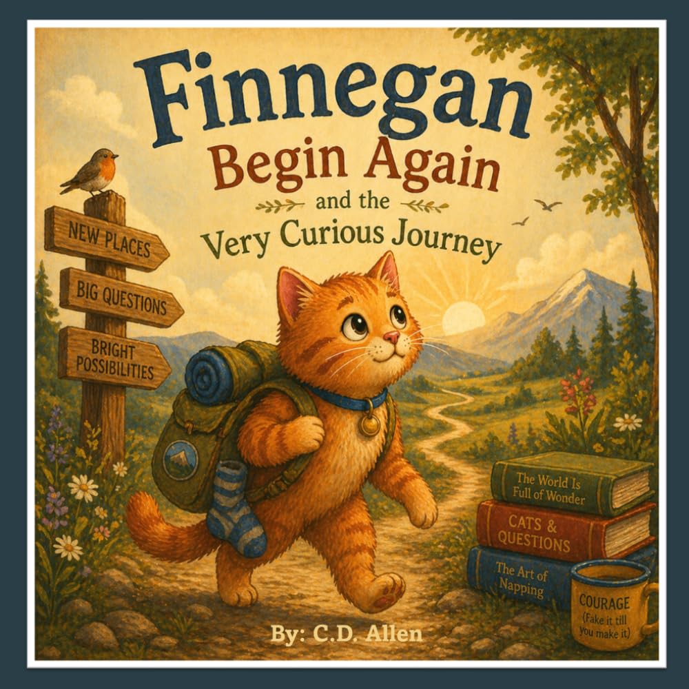 Finnegan Begin Again and the Very Curious Journey: A Whimsical Story About Courage, Curiosity, and Trying Again (The Adventures of Finnegan Begin Again)