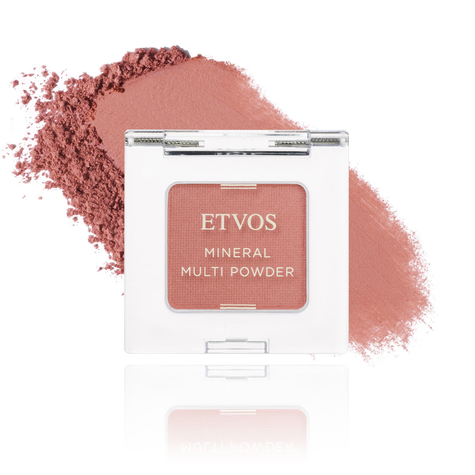 ETVOS Mineral Multi Powder #Taupe Pink [Eyeshadow, Cheek Lip, 3-in-1, Multi-functional, Makeup, Soap Off]