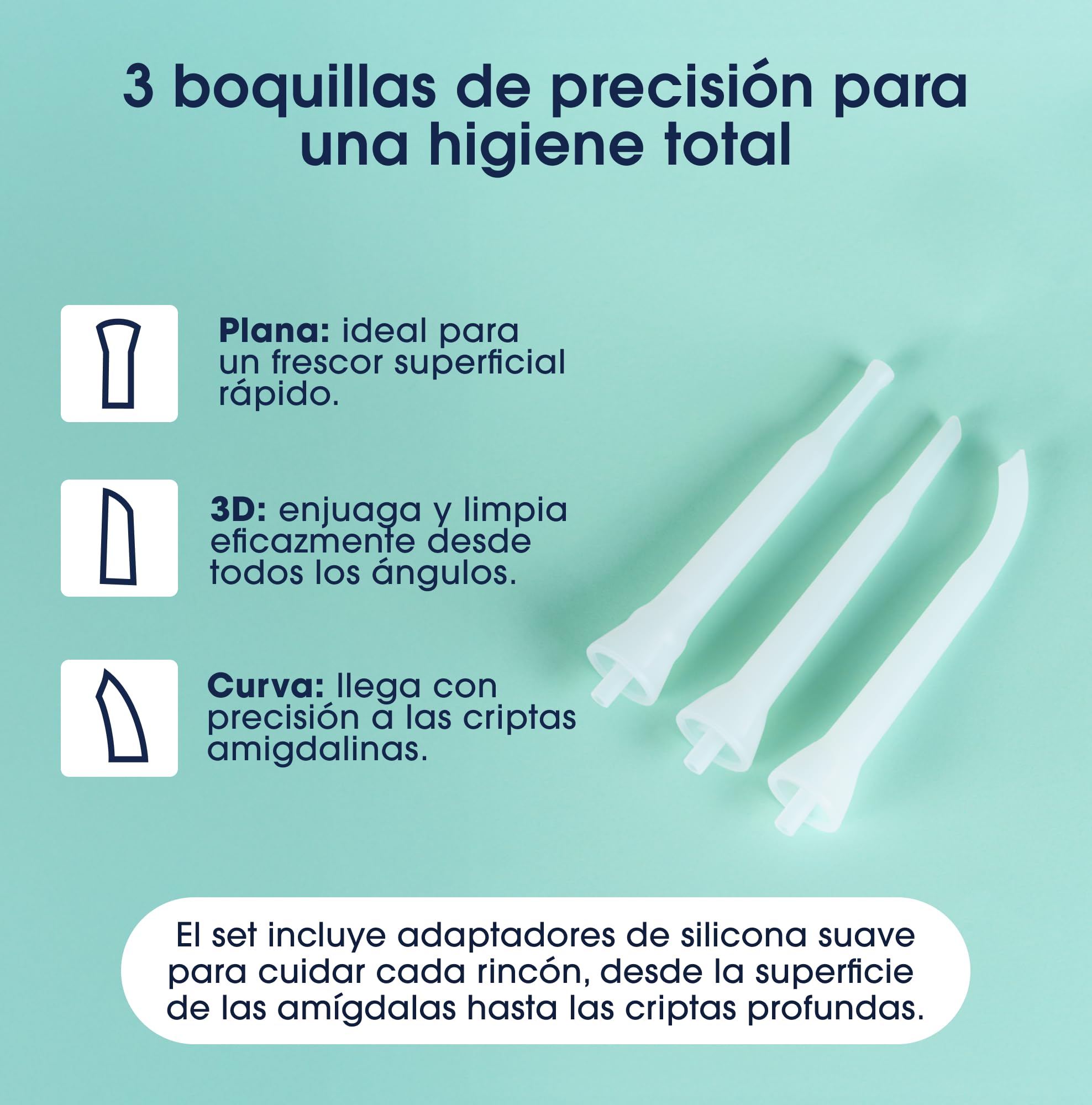 ZENT Tonsilolitos extractor - Kit eléctrico extractor de tonsilolitos con Luz LED, 3 Niveles de Succión, 3 Boquillas de Silicona, Limpieza amígdalas Inalámbrico y Silencioso, para Casa y Viaje