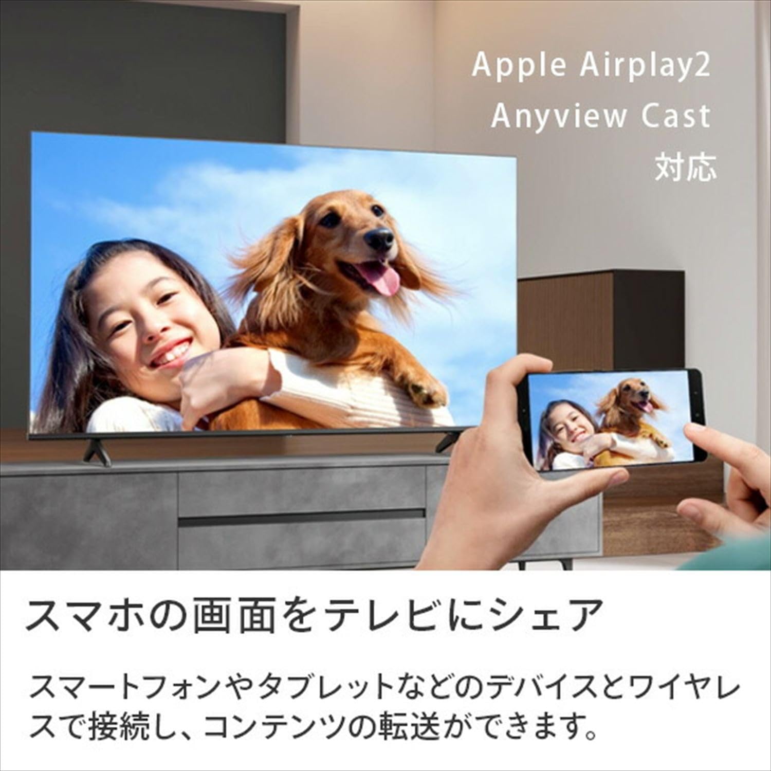 Amazon | ハイセンス Hisense 55E6N 55インチ 4K液晶テレビ | テレビ 通販