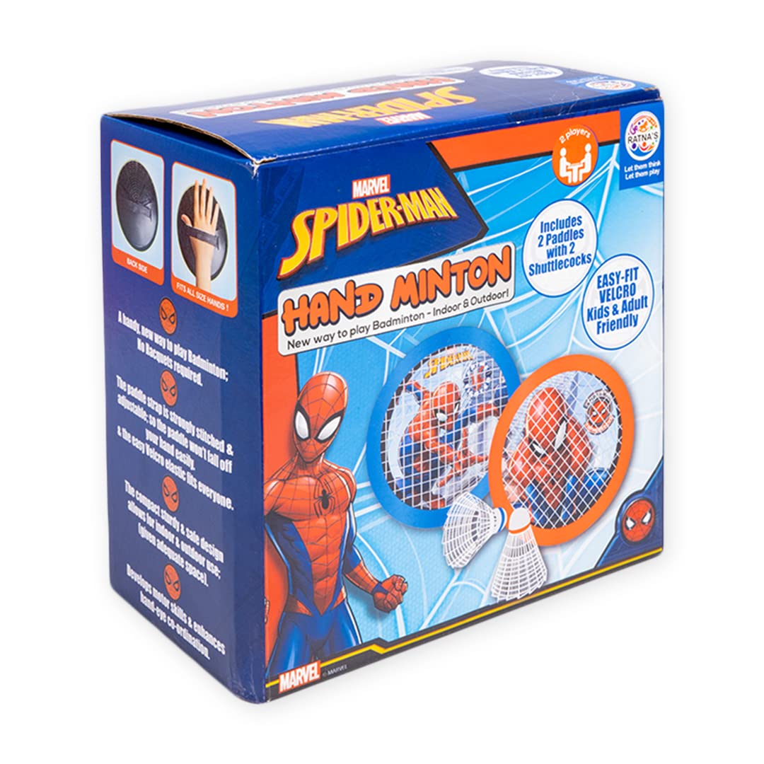 Ratnas Marvel Spiderman Handminton Set for Kids and Adults. an Innovative Concept for Playing Badminton Indoor or Outdoor (B09TWGFTF3) Amazon Price History, Amazon Price Tracker