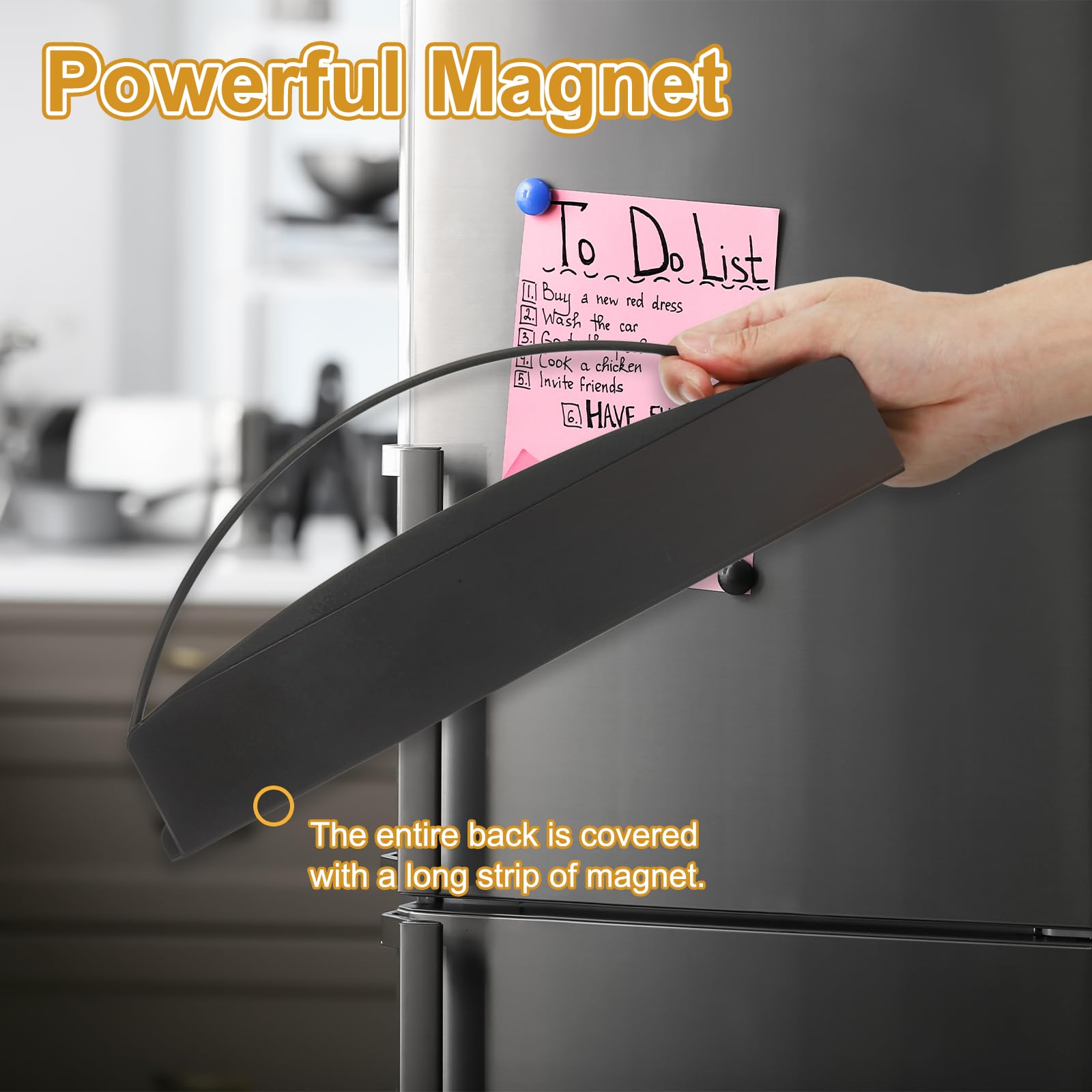 PATIKIL 2 Pack Magnetic File Holder - Image 3