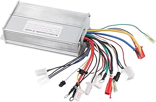 Controlador de Motor de Bicicleta Elétrica, 48V 60V 64V 1000W-1500W Controlador de Velocidade Sem Escova de Metal para Scooter Elétrico