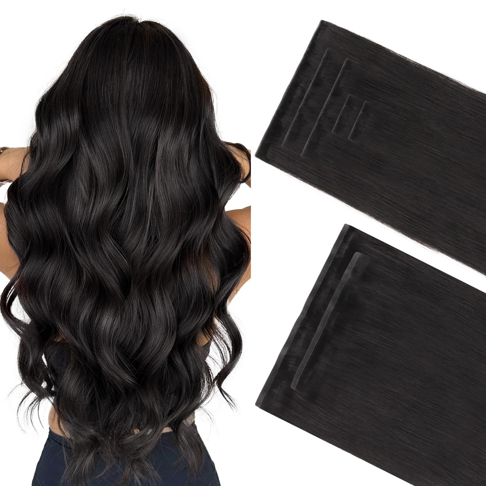 GOO GOO Invisi Edge Clip In Hair Extensions