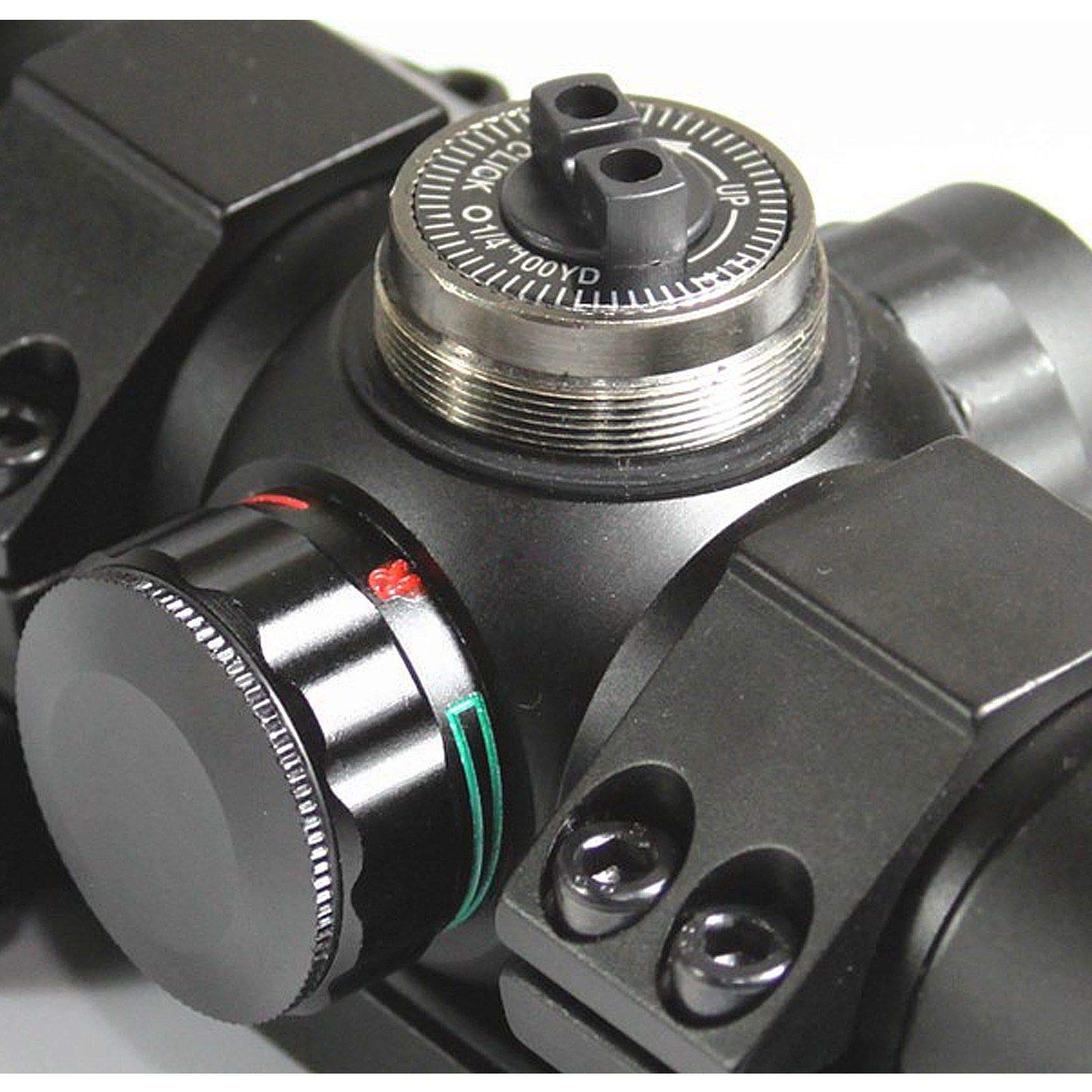 MIRINO Fucile Softair Red Green DOT Full Metal PROPOINT Lente 34MM (JS-1X34A)
