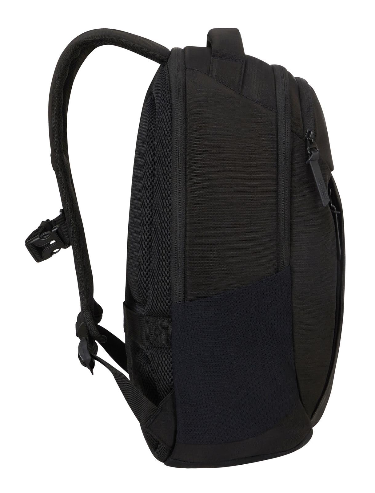 American Tourister Urban Groove UG15 - Mochila para portátil 15.6″ (45 cm) - Mochila de negocios y escolar con portabotellas, ergonómica, Smart Sleeve - 21L - Negro (Black)