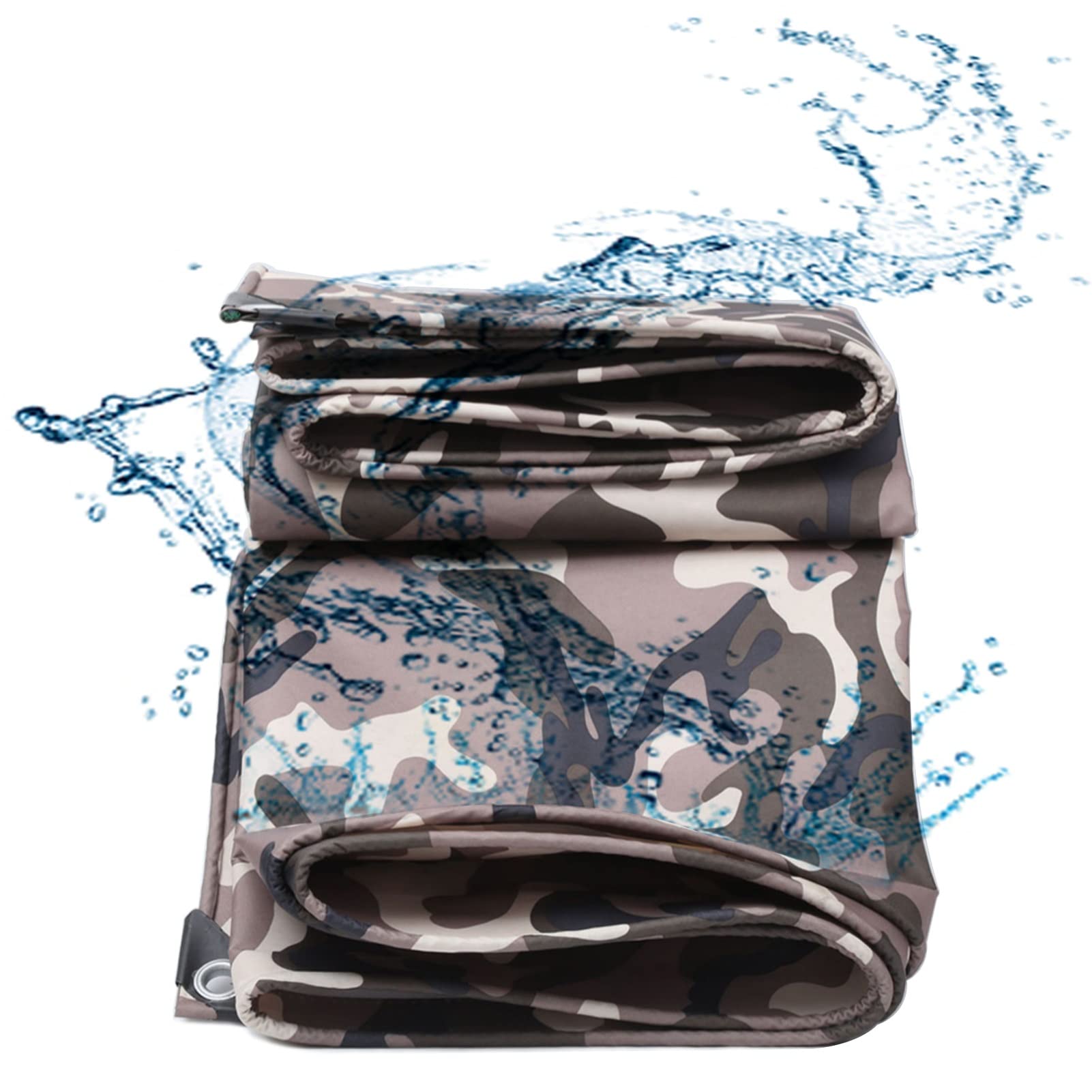 Bâche imperméable en toile de camouflage : fini les infiltrations