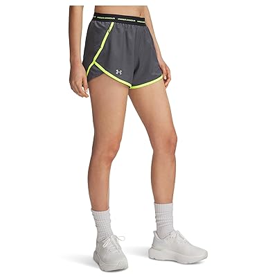 Under Armour Fly By 3 Inch Novelty Shorts Women