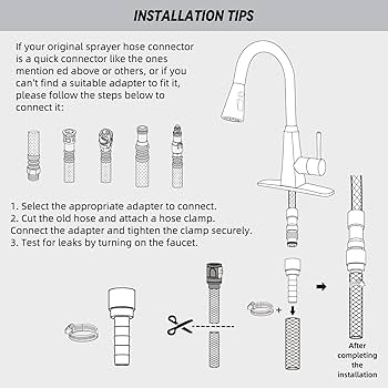 色々② Hygie Rinse Kitchen Faucet Head Replacement Set