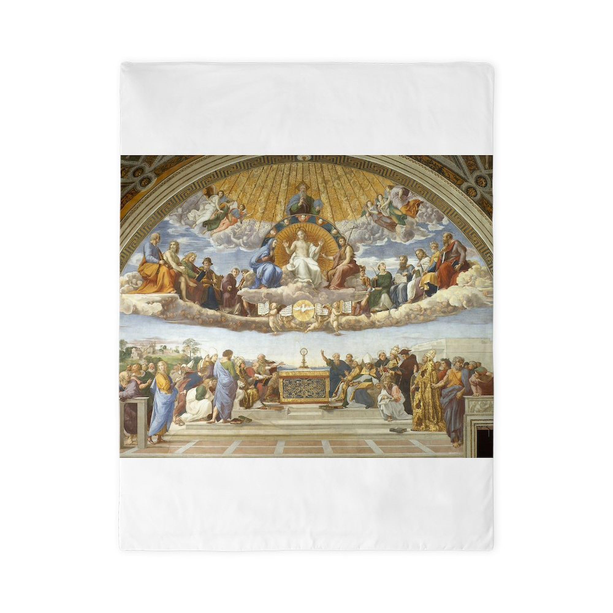 CafePress Disputa by Raphael Twin Duvet Cover, Printed Comforter Cover, Unique Bedding,