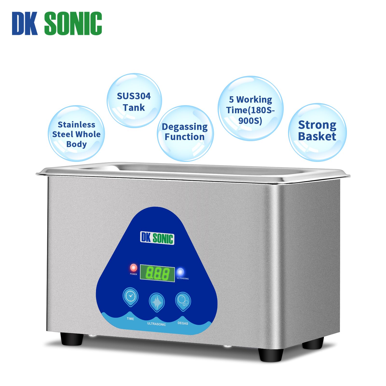 Amazon.com: DK SONIC Ultrasonic Cleaning Machine-Ultrasonic 