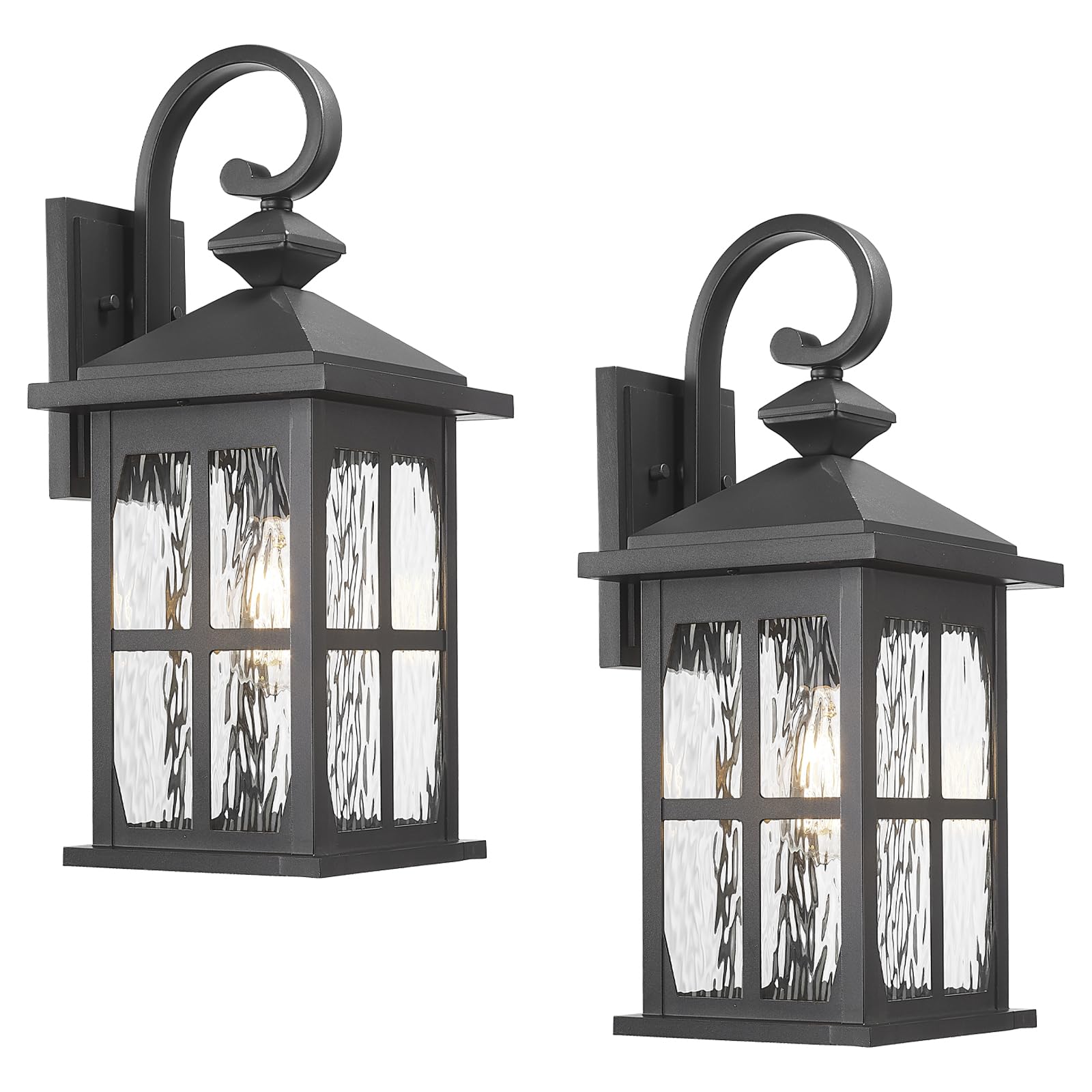 Photo 1 of Darkaway Large Outdoor Wall Lights, 2-Pack