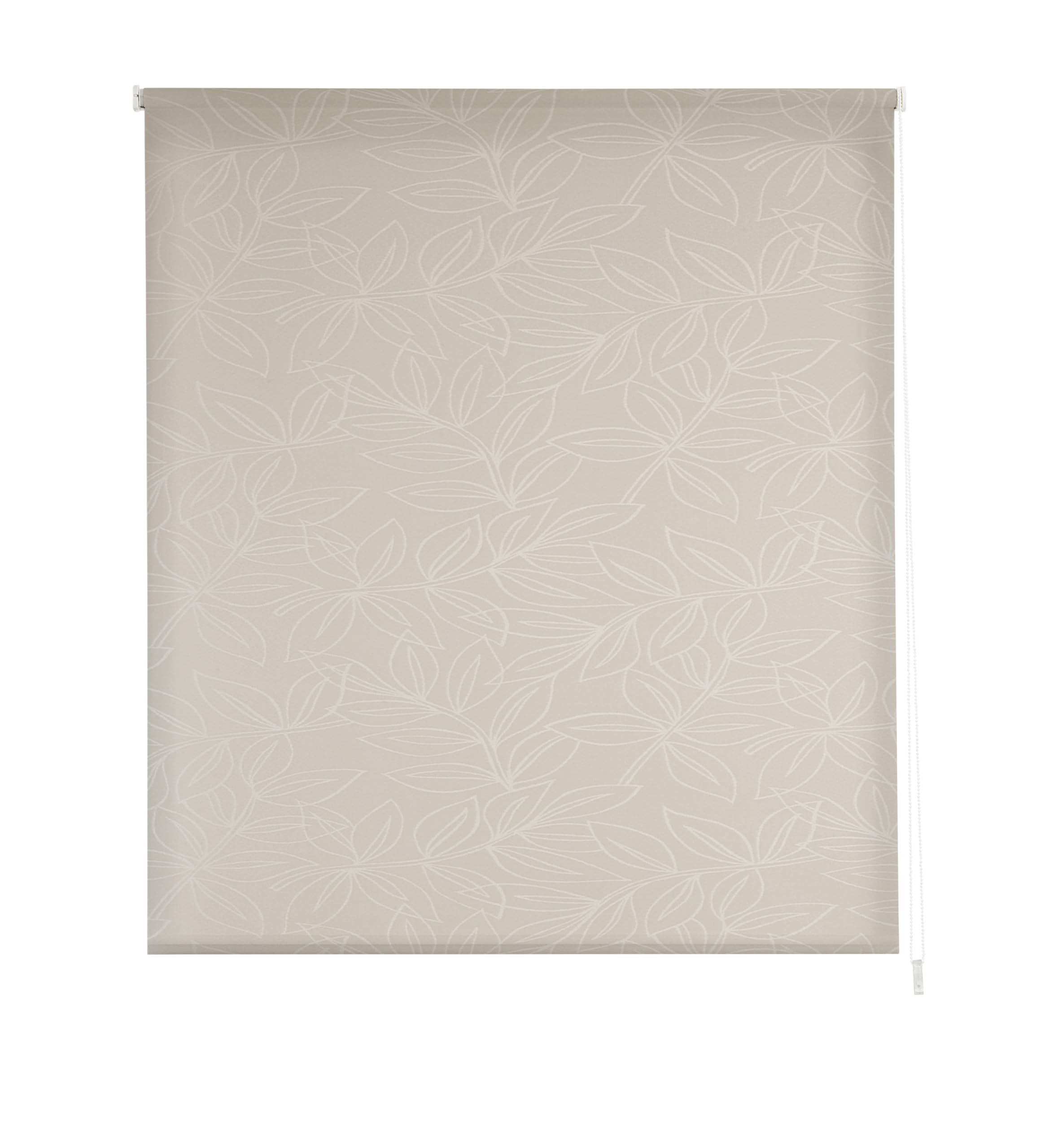 Estoralis Selene | Estor Enrollable Diseño Moderno | Translúcido Jacquard | Color Beige | 130 x 255 cm (Ancho/Alto) Tamaño Tela 127 x 250 cm | Estores para Ventanas y Puertas
