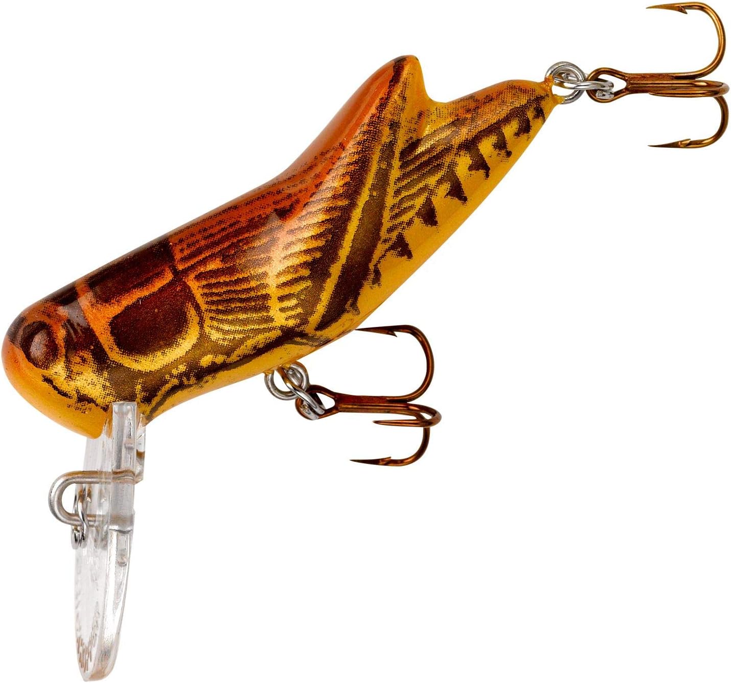Rebel Lures Crickhopper Cricket/Grasshopper Crankbait Fishing Lure, 1 1/2 Inch, 1/4 Ounce