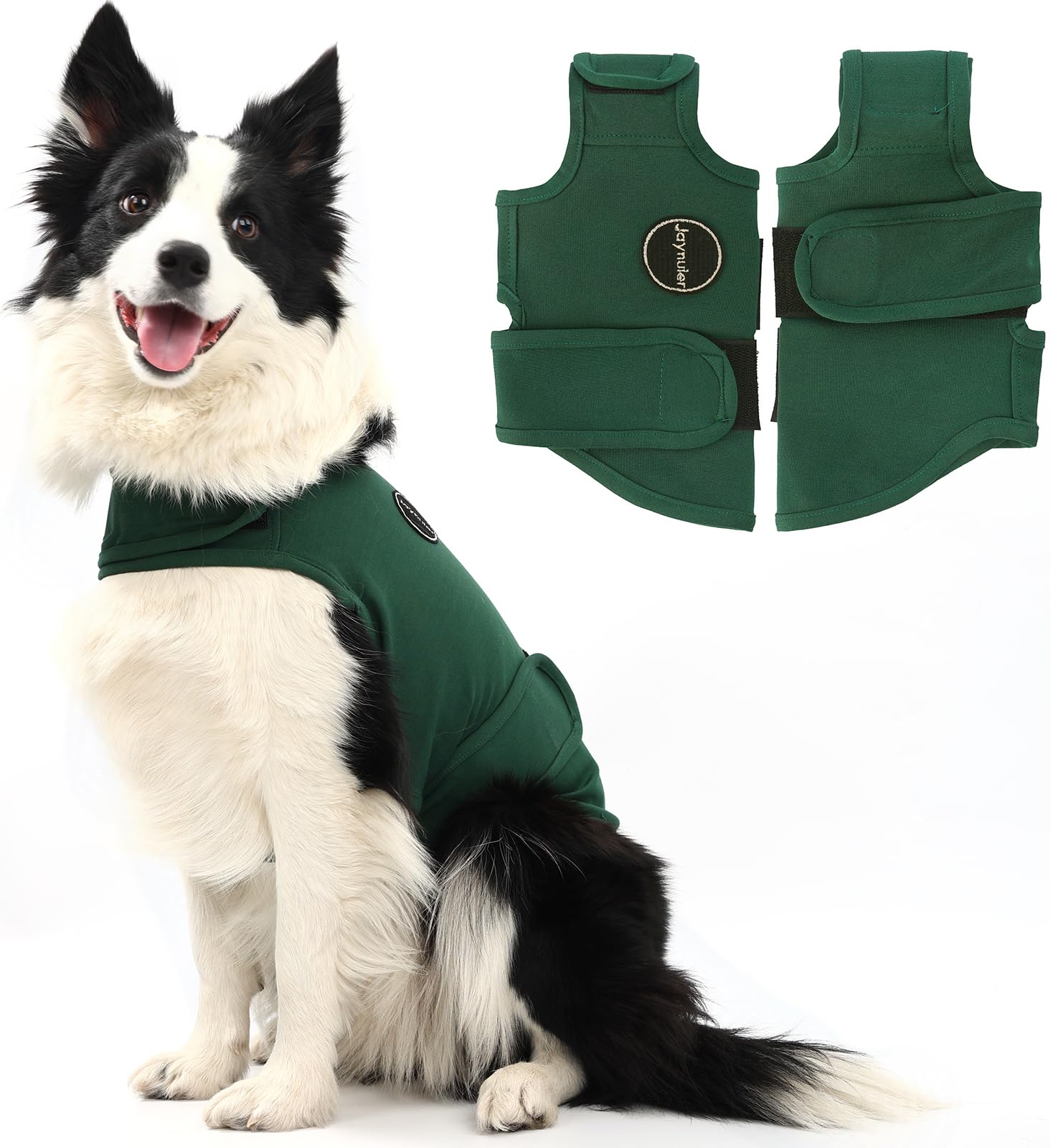 Dog Anxiety Relief Calming Vest, Dog Anxiety Jacket, Skin-Friendly Thunder Jacket