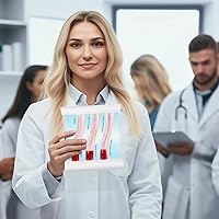 Vista 6 de Medarchitect Modelo de vaso sanguíneo LDL de la lipoproteína de baja densidad para la enseñanza del médico del paciente médico