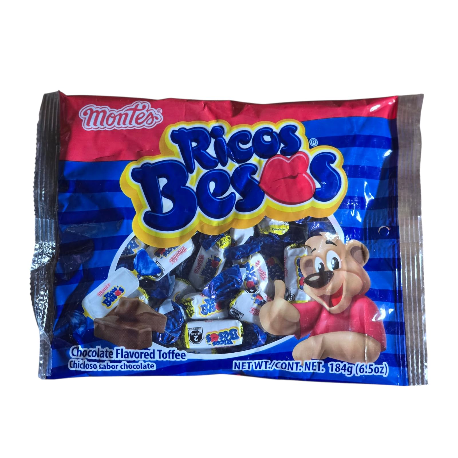 Ricos Besos Chocolate Flavored Toffee