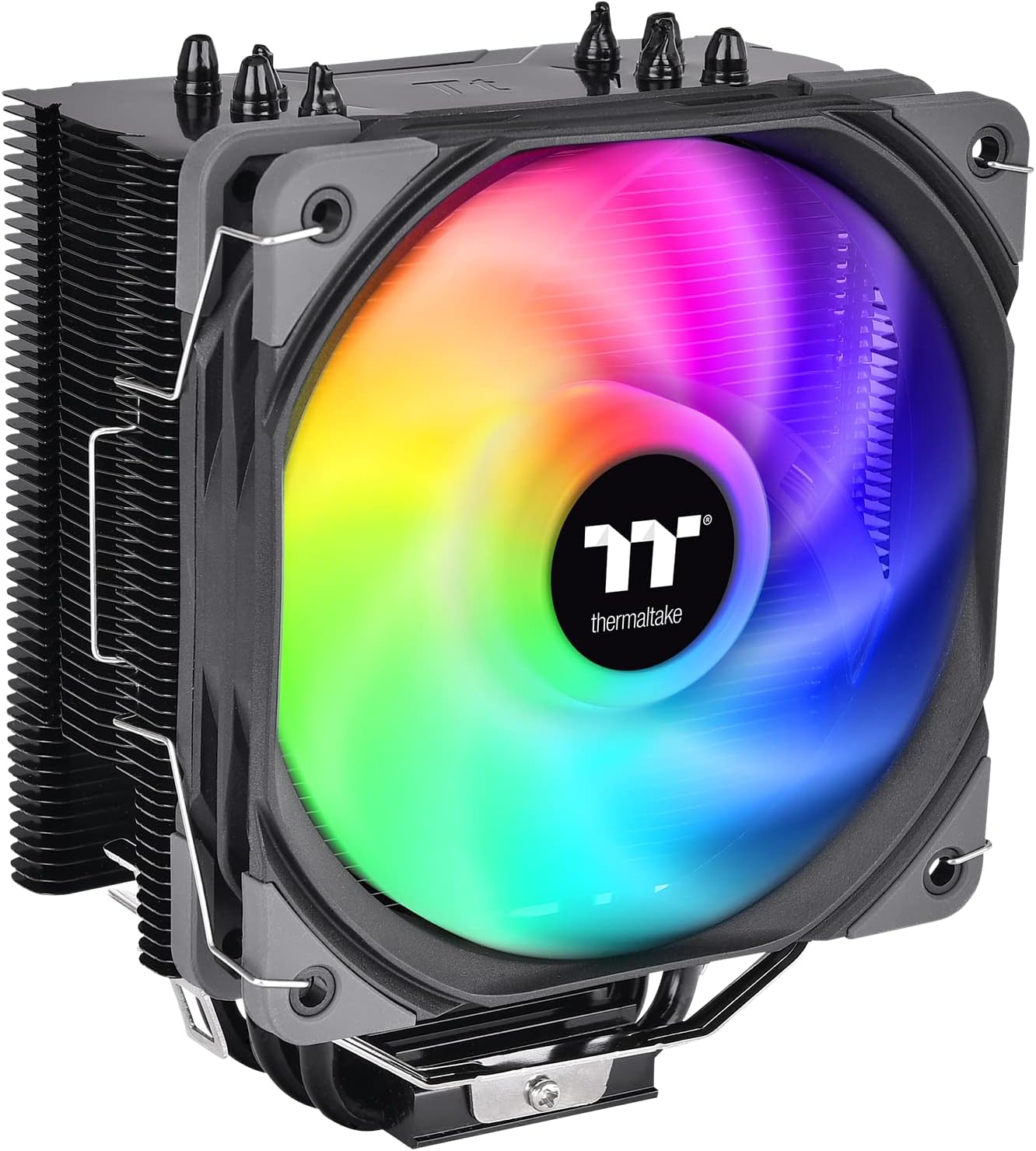 Thermaltake UX200 ARGB Sync CPU Cooler with 16.8M Color LEDs, 170W, Hydraulic Bearing, Universal Socket - For Desktops