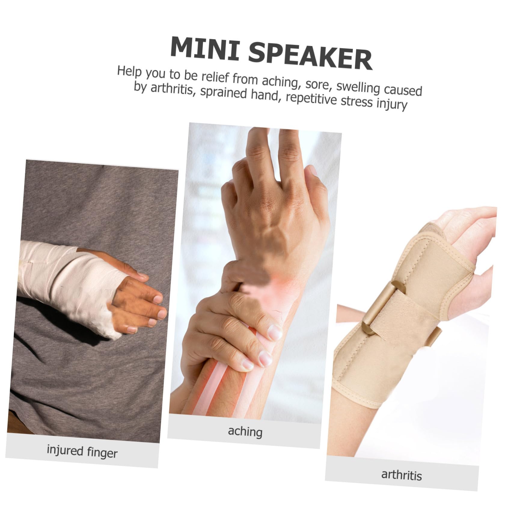 BESTYASH Little Thumb Splints Splints for Relief Breathable Comfortable Sturdy Universal Use