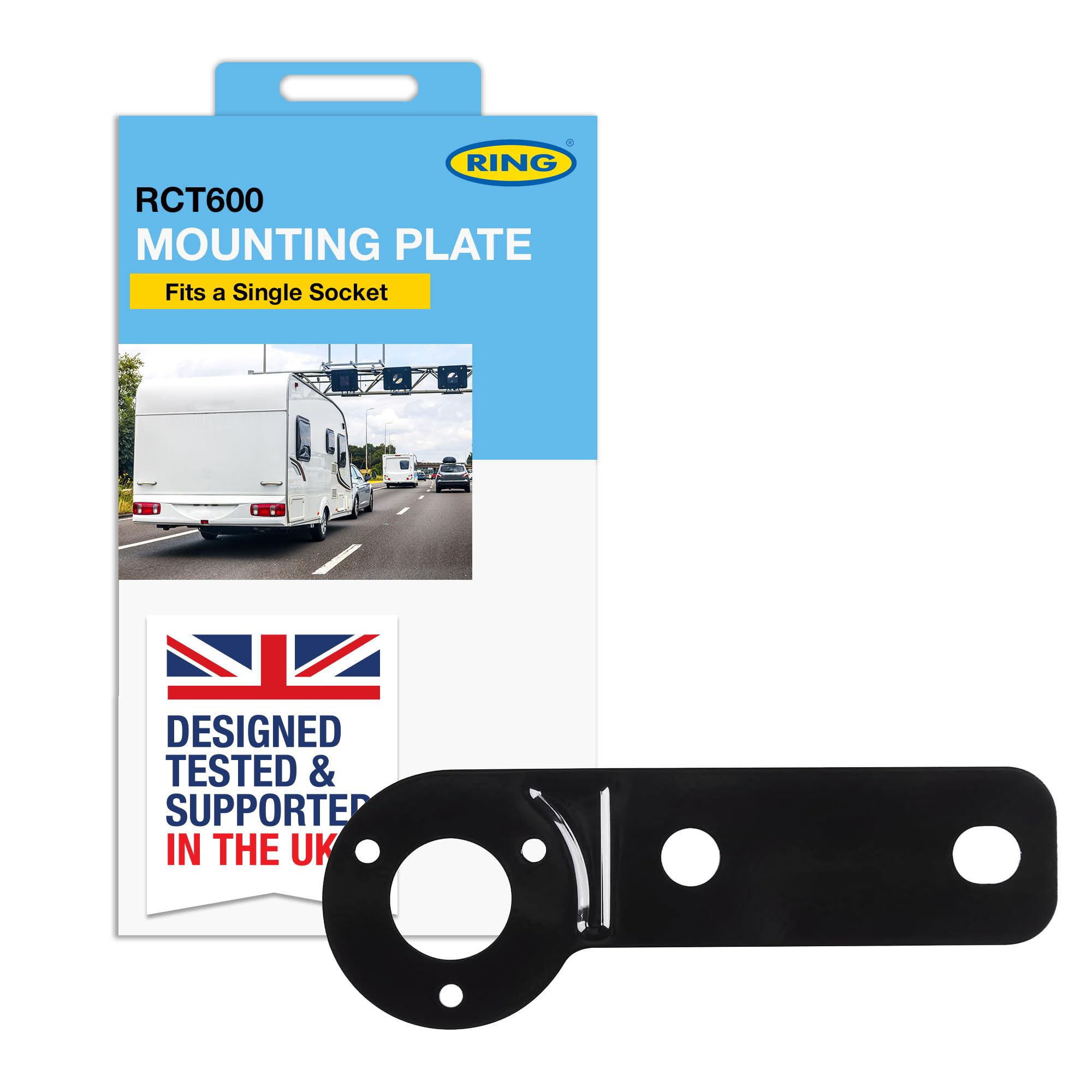 Ring RCT600 Trailer Towing Single Mounting Plate Single