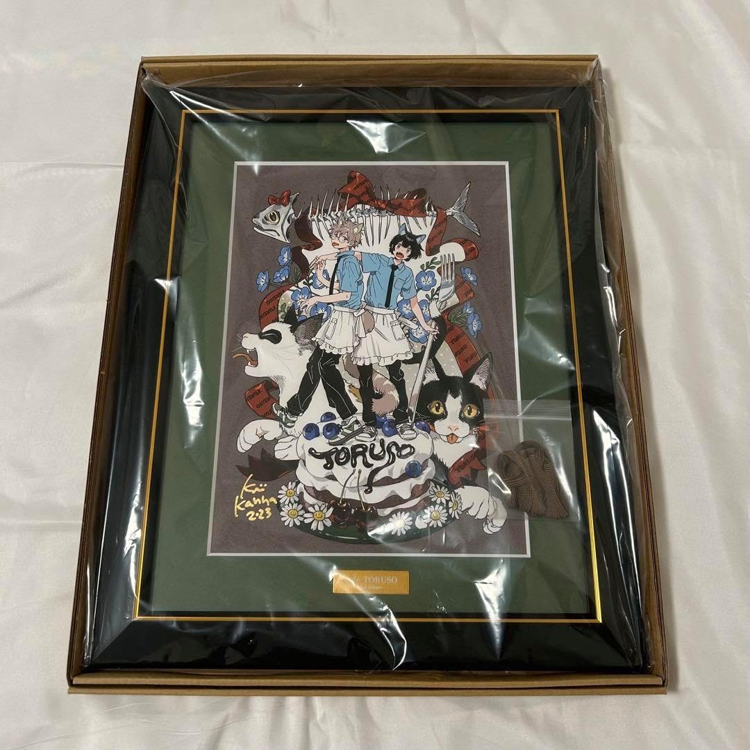 春風のエトランゼ　喫茶とるそ　直筆サイン入り高精細複製原画 春風のエトランゼ マンガ展 直筆サイン入り 高精細複製原画 春風の